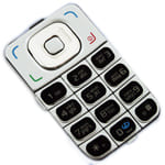 Русифицированная клавиатура для Nokia 6125 Silver