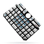 Русифицированная клавиатура для Nokia E61 Silver