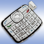 Русифицированная клавиатура для Nokia N70 Silver