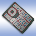 Русифицированная клавиатура для Nokia N76 Red