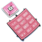 Русифицированная клавиатура для Samsung J600 Pink