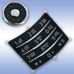 Русифицированная клавиатура для Samsung U600 Black