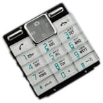 Русифицированная клавиатура для Sony Ericsson K220 Silver