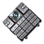 Русифицированная клавиатура для Sony Ericsson K610 Silver