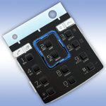 Русифицированная клавиатура для Sony Ericsson K850 Black