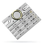 Русифицированная клавиатура для Sony Ericsson S312 Silver
