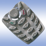 Русифицированная клавиатура для Siemens C60 Silver