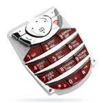 Русифицированная клавиатура для Siemens C62 Red