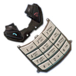 Русифицированная клавиатура для Siemens SL65 Silver