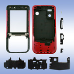 Корпус для Nokia 5610 Xpress Music Red - High Copy : фото 3