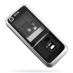 Корпус для Nokia 6120 Classic Black-Silver