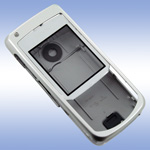 Корпус для Nokia 6681 Silver - High Copy