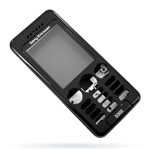 Корпус для Sony Ericsson S302 Black - High Copy