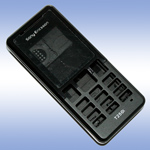 Корпус для Sony Ericsson T250 Black - High Copy