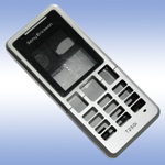 Корпус для Sony Ericsson T250 Silver - High Copy