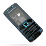 Корпус для Sony Ericsson W200 Blue - High Copy