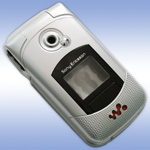 Корпус для Sony Ericsson W300 Silver - High Copy