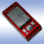 Корпус для Sony Ericsson W910 Red - High Copy