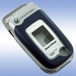 Корпус для Sony Ericsson Z520 Blue - High Copy