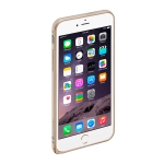 Чехол Alum Bumper для Apple iPhone 6 Plus c защитной пленкой - Deppa - Gold