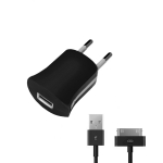 Сетевое зарядное устройство для Apple (30 pin) - 1A - Deppa MFI - Black