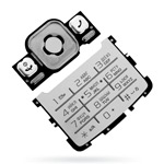 Русифицированная клавиатура для Sony Ericsson T303 Silver