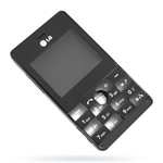 Корпус для LG KE820 Black - High Copy