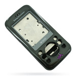 Корпус для Sony Ericsson W395 Black - High Copy
