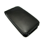 Кожаный чехол для Apple iPhone 3G - flip - Black