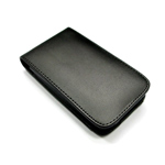 Кожаный чехол для Apple iPod 4 - flip - Black