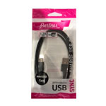 USB-кабель для подключения к компьютеру с разъемом Mini USB - Partner - Black