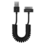 USB-кабель для подключения Apple (30 pin) к компьютеру - Deppa - витой - Black