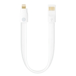 USB-кабель для подключения Apple iPad Air к компьютеру - Deppa - плоский с магнитом - White