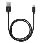 USB-кабель для подключения к компьютеру с разъемом Micro USB - Deppa - Black
