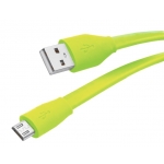 USB-кабель для подключения к компьютеру с разъемом Micro USB - Partner - Green
