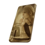 Защитное стекло для Apple iPhone 6 - 0.33 мм - Auzer - зеркальное - Gold